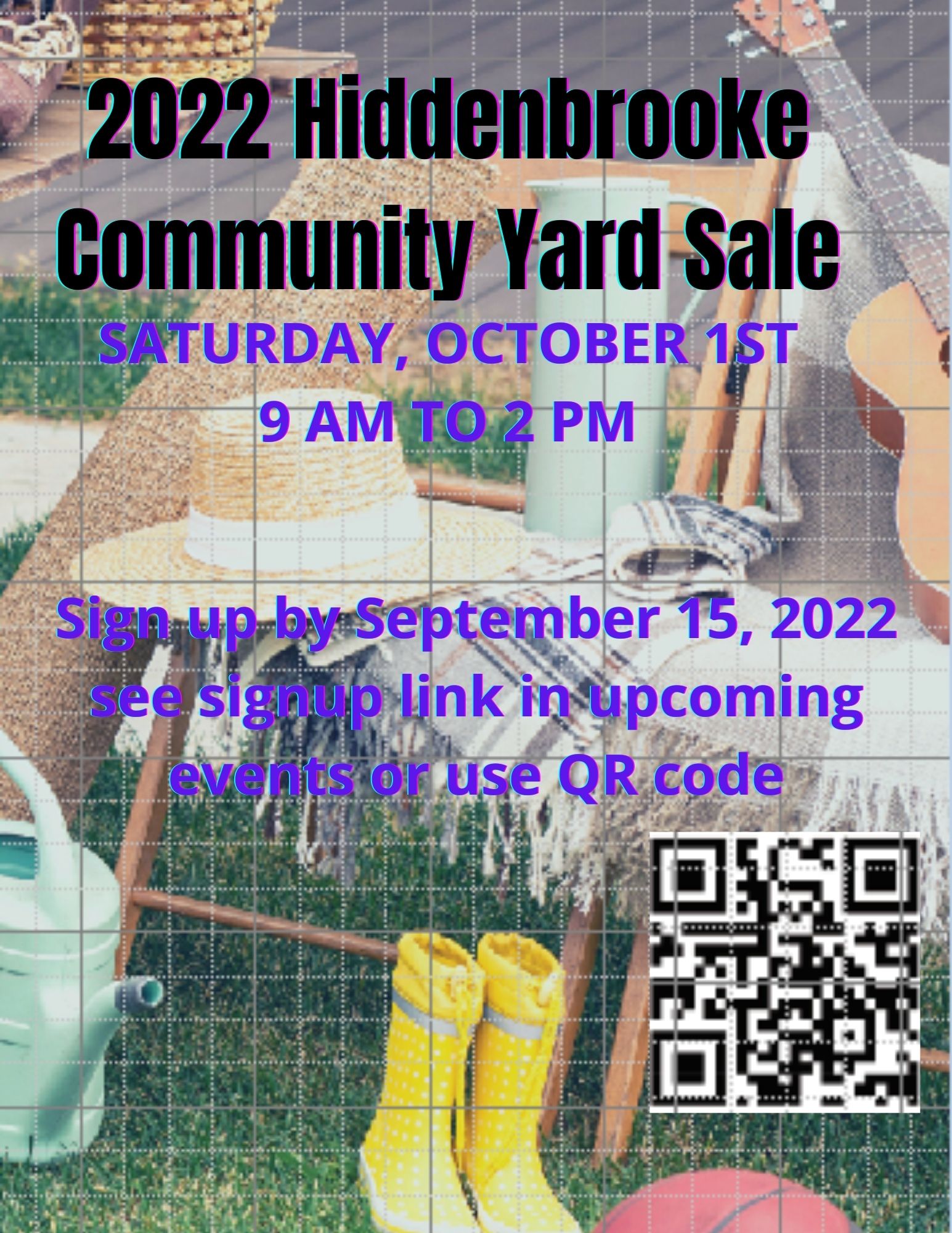 Hiddenbrooke annual yard sale