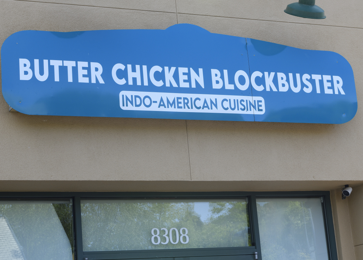 Butter Chicken Blockbuster restaurant at Hiddenbrooke Plaze